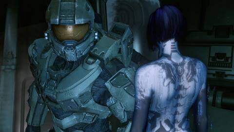 Master Chief and Cortana completely steal the show