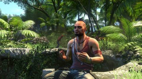 Vaas is the best character in the game, and has kindly stepped in to put some manners on this despicable group of people