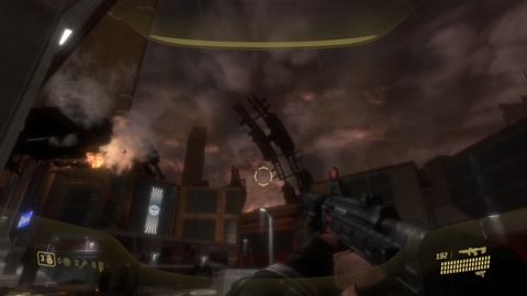 ODST's skybox game is on point, as expected.