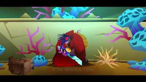 Severed's art certainly evokes Guacamelee! but it remains distinctly creepy.