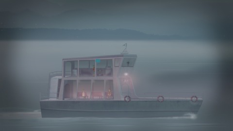 The hand drawn art style of Oxenfree works really well to set the tone of the story.