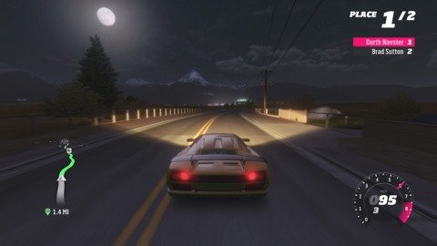 The day-night cycle shows off the game's still impressive lighting system