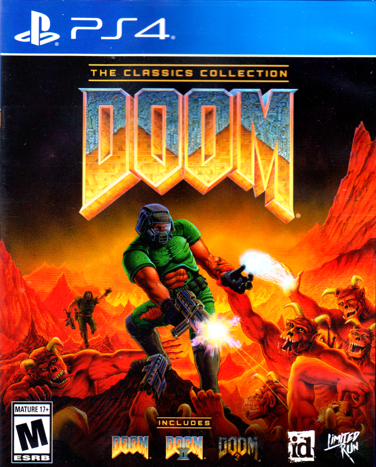 Doom the Classics collection ps4. Doom: the Classics collection (Limited Run #395) [ps4. Doom Classic complete ps3. Doom Slayers collection (ps4).