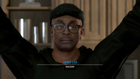 Spike Lee is really excited guys!