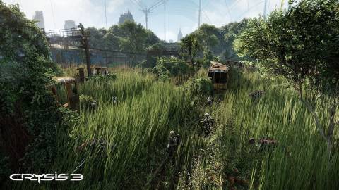 Crysis 3 running at 720p upscaled to 1080p