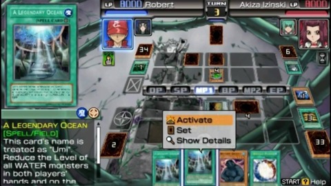 I also really appreciate the 3D rendering of the Field Spell cards (done in other Tag Force games); duels feel more alive with them around.