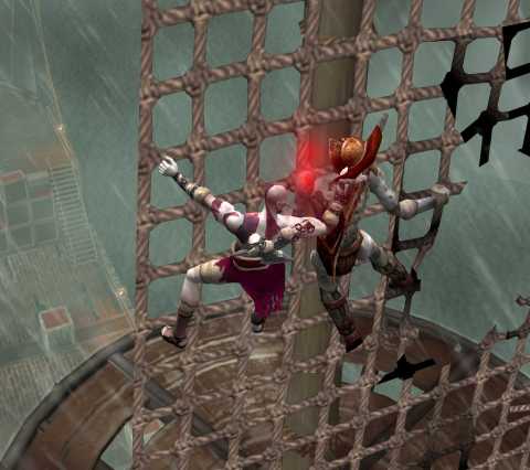  They thought they could stop Kratos by climbing a hundred feet up a ship's mast. They were wrong.