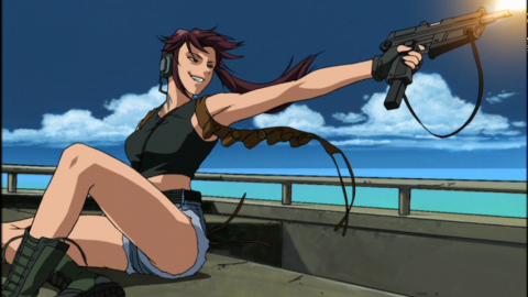 Like most Video Game characters, Revy is really only good at Killing People