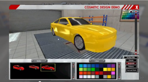 The Cosmetic Vehicle Design Demo (July 2013)