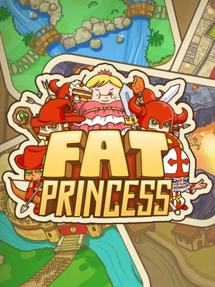 F a d games. Фэт принцесс игра. Fat Princess. Главы принцессы обжоры игра. Fat Princess Fistful of Cake PSP обложка.