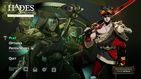 I honestly miss seeing the various faces from the early access title screens when I boot up Hades