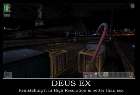 If I could pay to play Deus Ex in HD I would