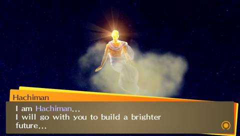 Hachiman in Persona 4 Golden. 