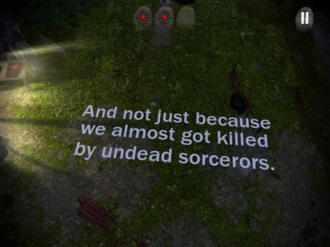 Undead sorcerers: reduced to a minor gag.