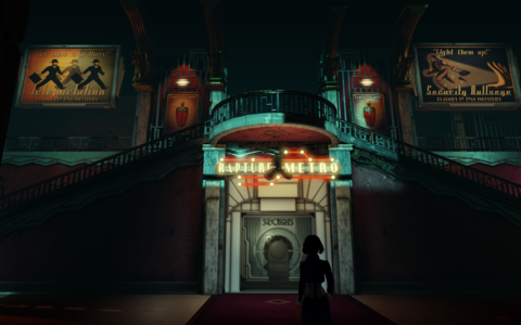 Both Bioshock games are joined in both narrative beats and meta-narrative significance.