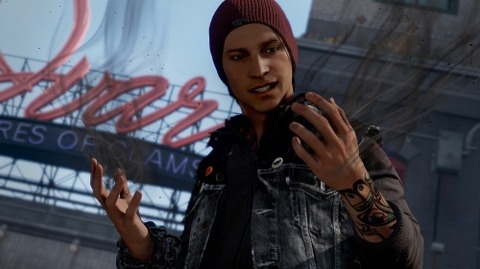 A look at the new protagonist, Delsin.