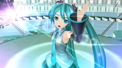 Hatsune Miku, the (undeniable) star of the show.