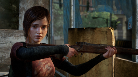 Ellie: Gunslinger, can't swim, swears a lot, and the reason why the narrative transcends into greatness