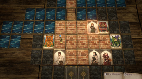 This is how the maps look.. Like cards laid out on a table.