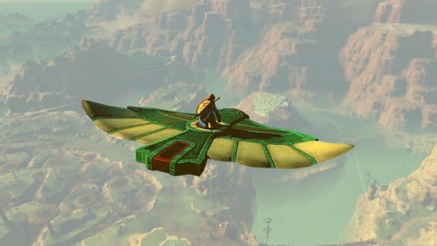 Soaring on these wings in ToTK feels absolutely wonderful! Genuinely, it's one of my favorite things in the game. Good thing they last for the whole time you want to use them and don't despawn for no reason after 15 seconds!