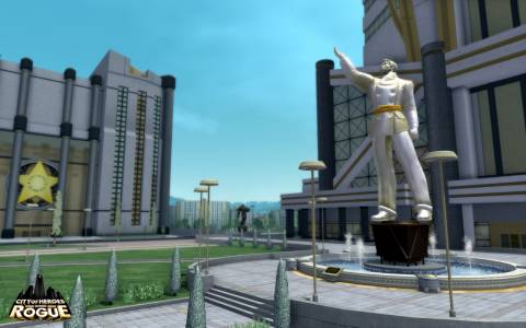 Praetoria's art style brought a clean, modern look to City of Heroes... but only in the new zones.
