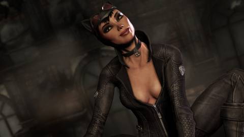  Catwoman, as she appears in Arkham City.