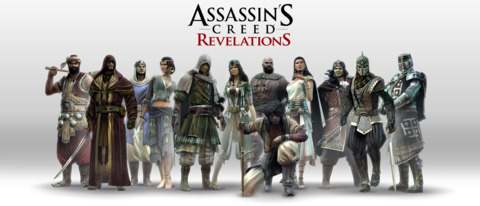 Various Templars in Assassin's Creed: Revelations