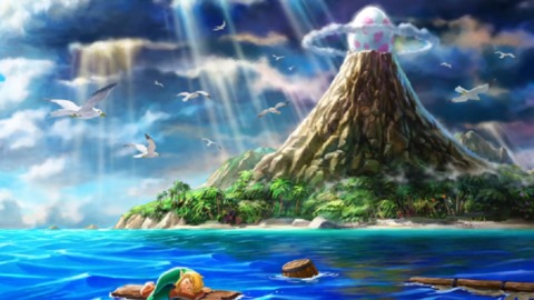 Link's Awakening's promotional art. A fine mixture of beauty and gloom--a foreboding glimpse, indeed, of what's to come. If only the in-game graphics retained this same tone and style.