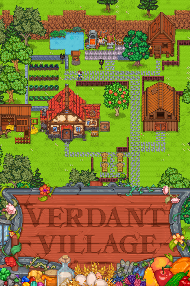 Verdant Village. The Wandering Village обложка. Verdant game. Игра деревня 90 годов.