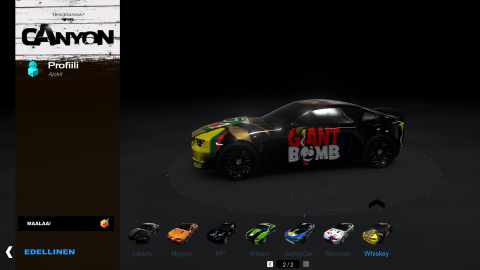 You can skin your cars using the in-game editor, if you like.