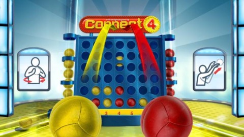 Connect 4 Basketball plays in the same manner as seen in the TV show.