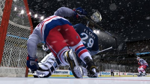 Play down in front of the net has never been as realistically thrilling as it is in NHL 12.