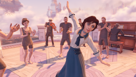 Bioshock Infinite's best moments and characters had nothing to do with violence. 