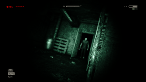 Outlast was an effective horror game, but largely effective because it relied on the trope of jump scares over and over.