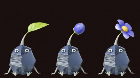 Rock Pikmin may have a hard shell, but they still feel pain.