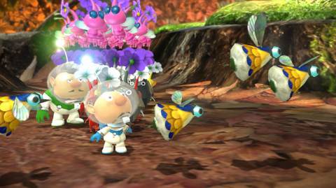 More captains, more Pikmin, more of everything, really. This is what Pikmin 3 is all about.