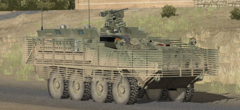 Stryker ICV /w M2 .50cal