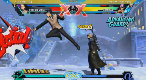 The most exciting part of the match was ChrisG's Wright trying to land Bridge to the Turnabout.
