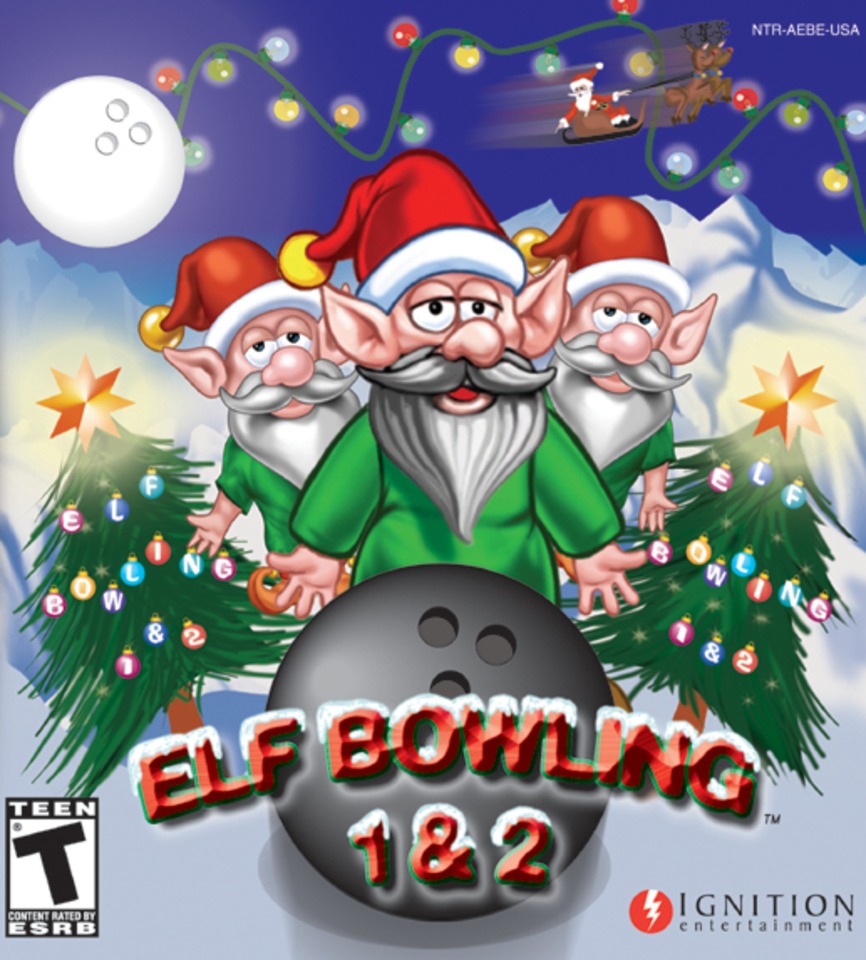 elf bowling game online