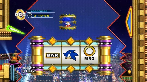 A Sonic game without accurate pinball physics? Something isn't right here...
