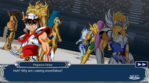 One of the story cutscenes that can be unlocked by putting the appropriate Saint on the team.