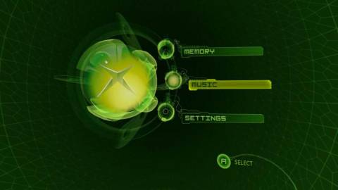 The original Xbox dash