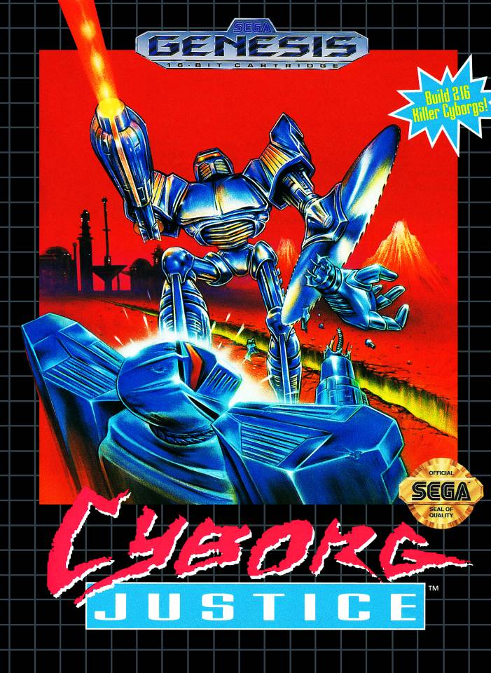 Cyborg Justice(サイボーグジャスティス）【美品・MDアジア版】-