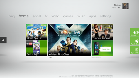 Quickplay provides easy access to recently used games and now applications, too.