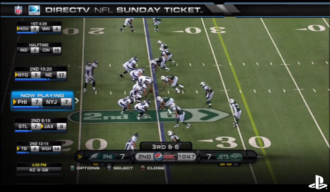 When NFL Sunday Ticket works, it's brilliant, letting you quickly tab between different games.