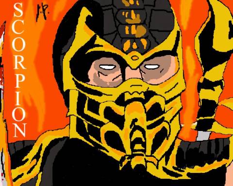Great drawing of Scorpion using a uDraw, or greatest drawing of Scorpion using a uDraw?