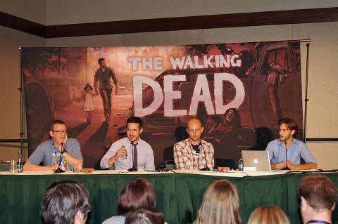 The panel for The Walking Dead was one of the most popular events at PAX back in August.