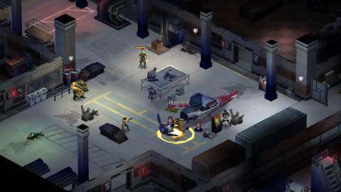Unlike previous Shadowrun games, players have time to think about their moves in advance. It's a turn-based affair now.