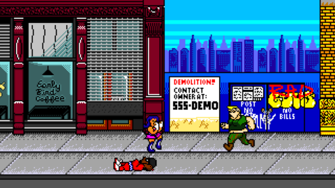 Treachery in Beatdown City draws from Allen's life growing up in New York. His observation are everywhere in the game.