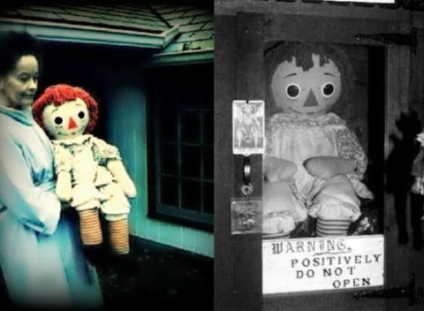 Annabelle is loosely based on a true story. This is the real one.